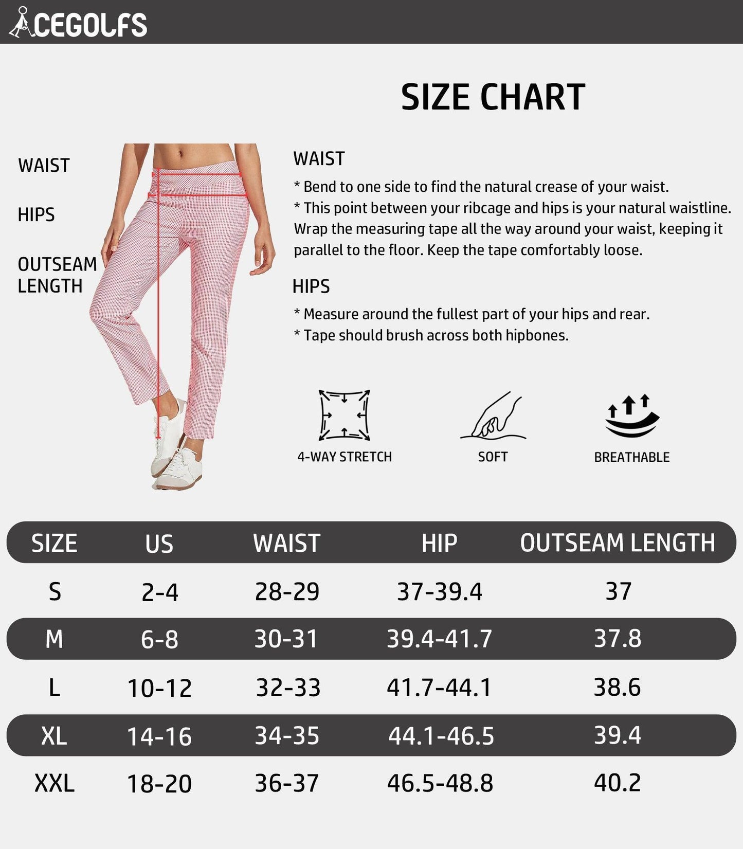 EAGLE Performance Stretch Ankle Pants