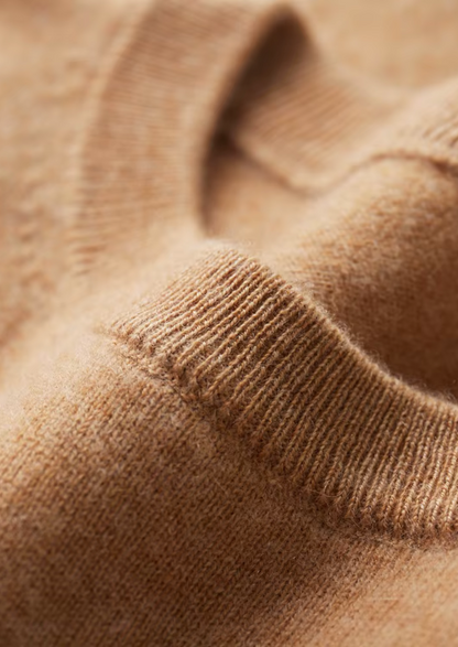 PREMIUM CASHMERE CLASSIC CREWNECK T-SHIRT