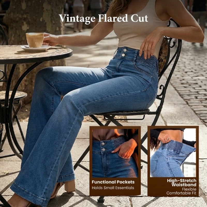💕Spring New👖Stretch Flare Jeans With A High Waist