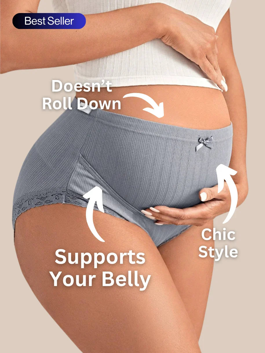 Ultra-Soft Maternity Support Panties