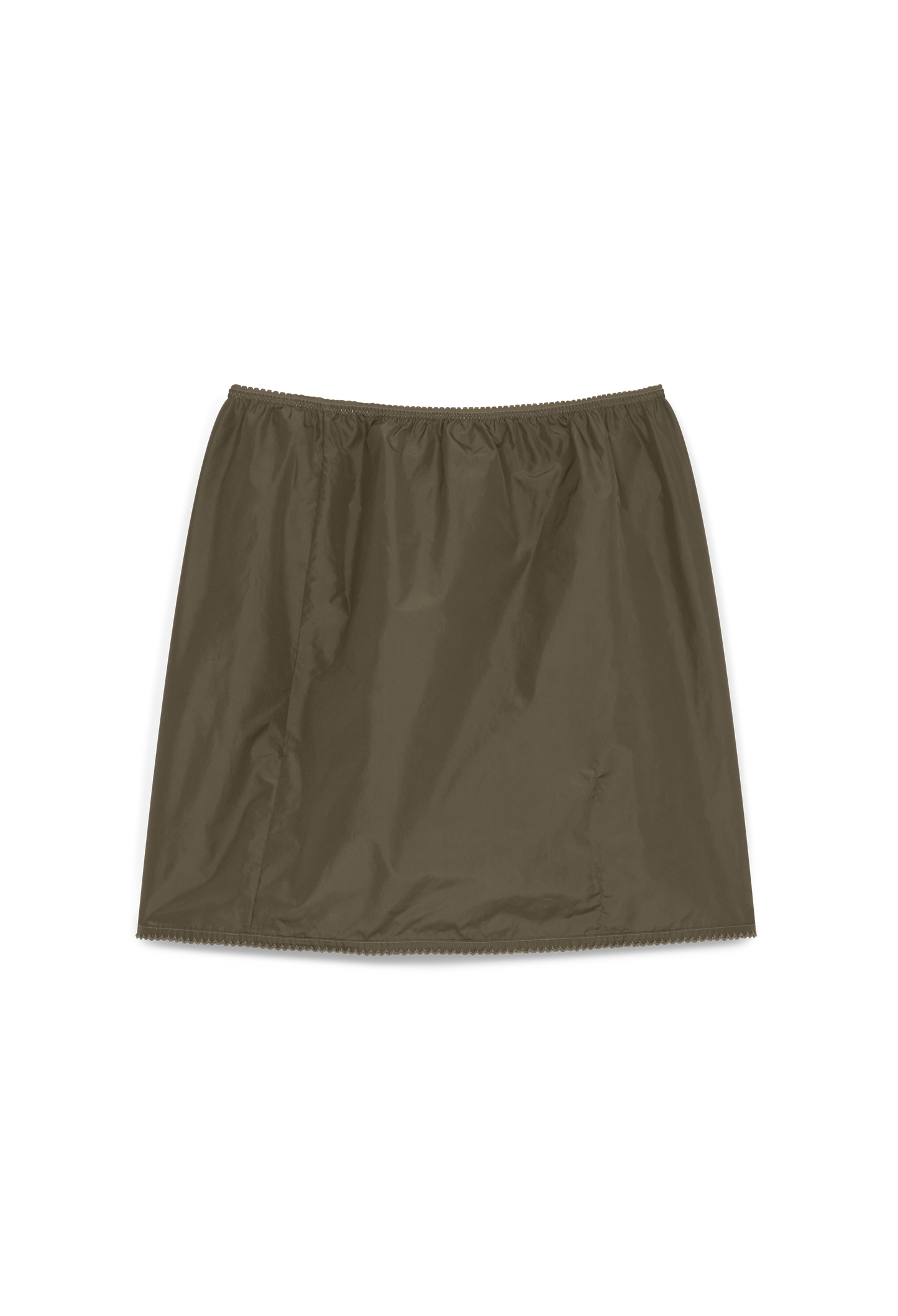 Khaki Midi Skirt