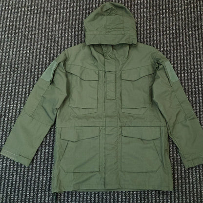 Clothes Casual Tactical Windbreaker Men Waterproof Flight Pilot Coat Hoodie Hunting Field Jacket