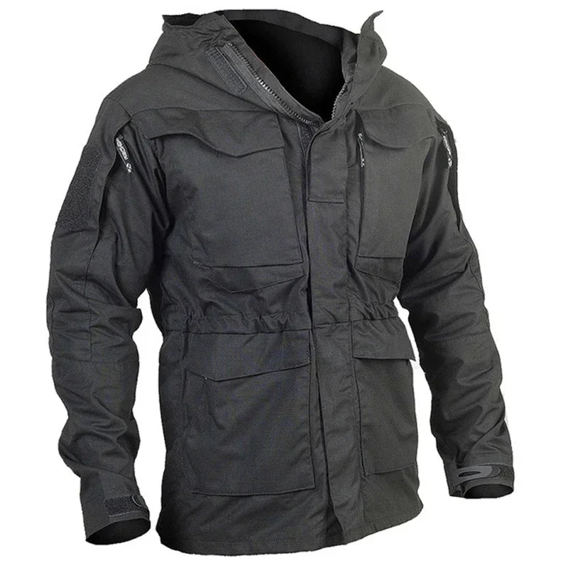 Clothes Casual Tactical Windbreaker Men Waterproof Flight Pilot Coat Hoodie Hunting Field Jacket