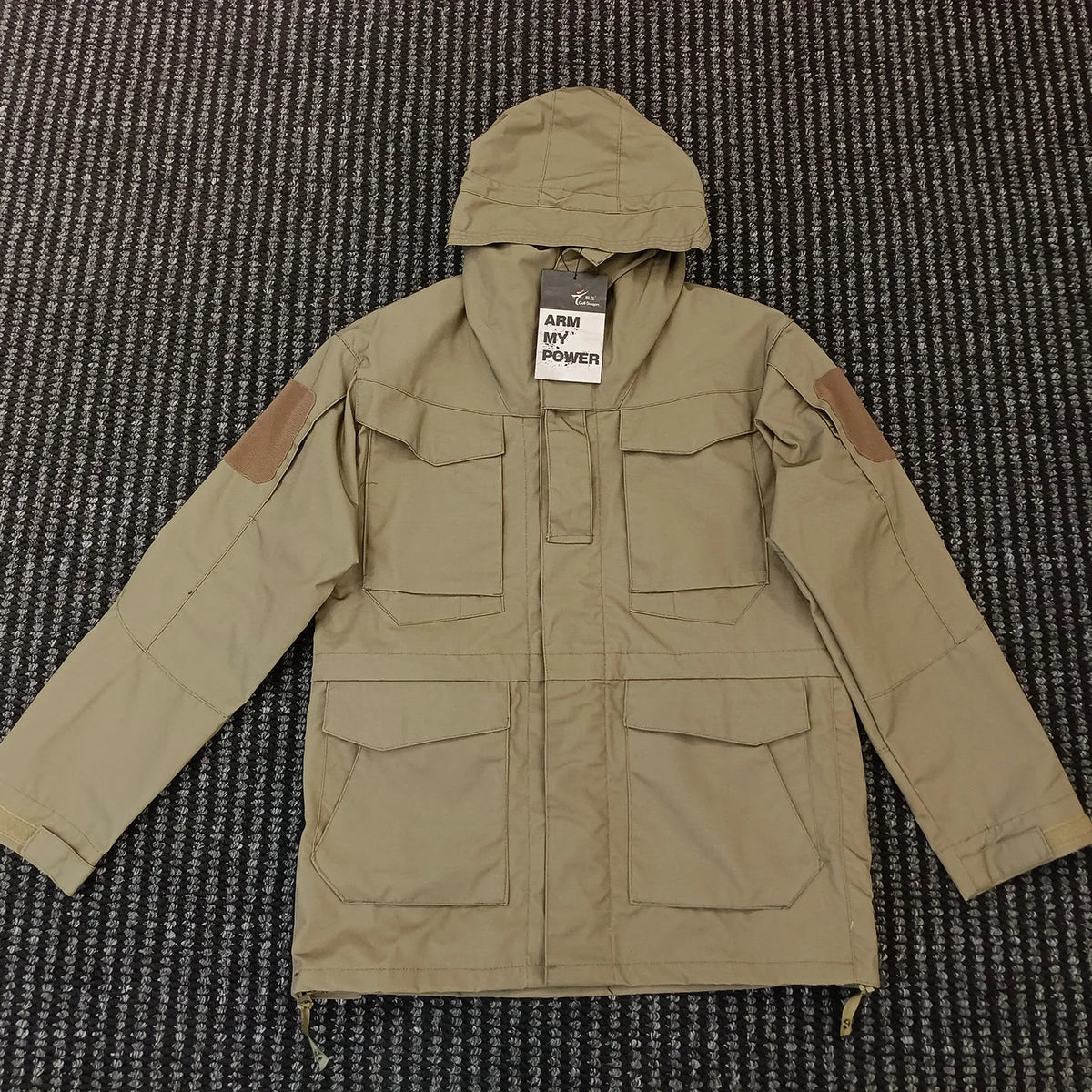Clothes Casual Tactical Windbreaker Men Waterproof Flight Pilot Coat Hoodie Hunting Field Jacket