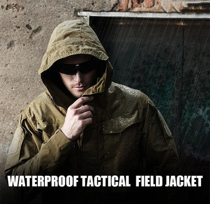 Clothes Casual Tactical Windbreaker Men Waterproof Flight Pilot Coat Hoodie Hunting Field Jacket