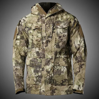 Clothes Casual Tactical Windbreaker Men Waterproof Flight Pilot Coat Hoodie Hunting Field Jacket