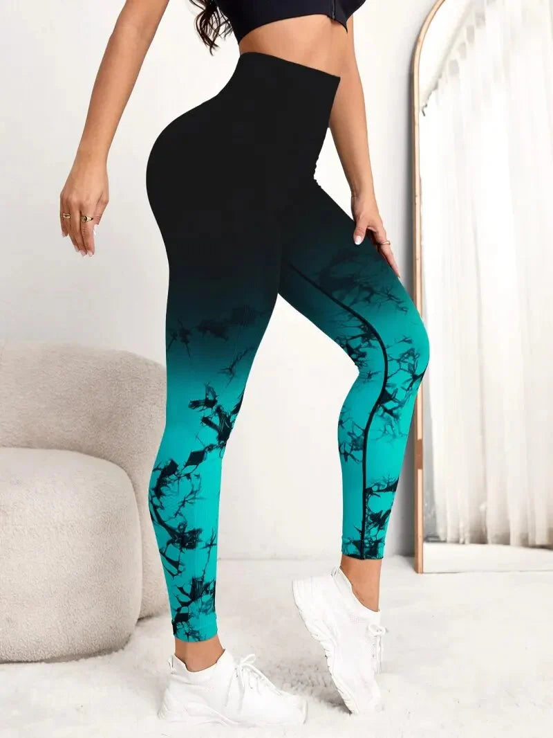 Wonder Tie Dye Seamless Leggings